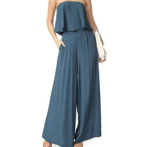 Free People Gia Two Piece Set Teal Size Small